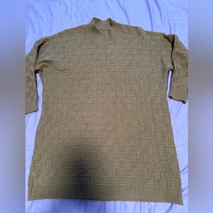 Cozy Brown Knit Sweater